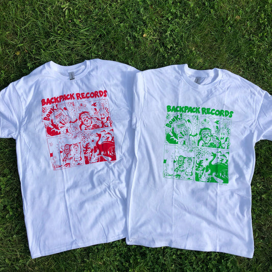 Backpack Records T-Shirt - How Music Came To Earth