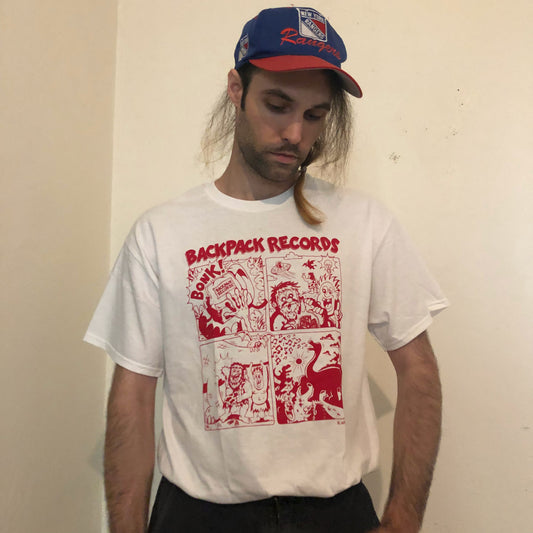 Backpack Records T-Shirt - How Music Came To Earth